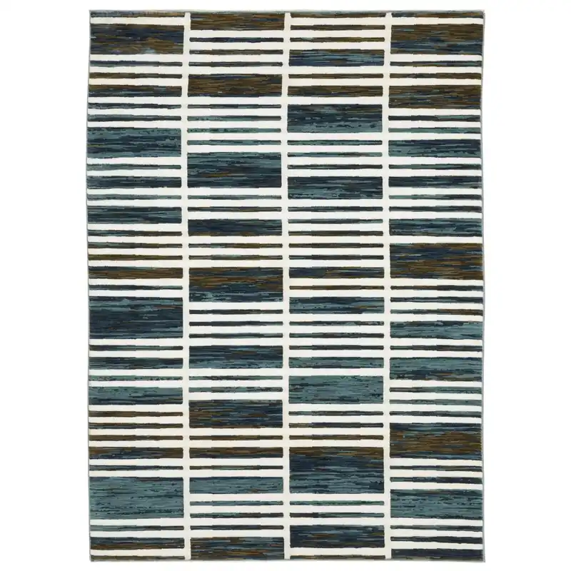 Sphinx Reed Rug in Blue - 9.10 x 12.10