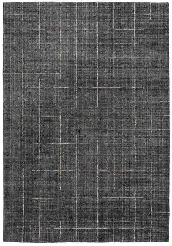 Rizzy Kiki Rug in Charcoal - 7.6 x 9.6