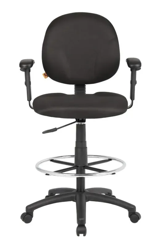 Presidential Seating Black Sit/Stand Office Chair with Foot Rest