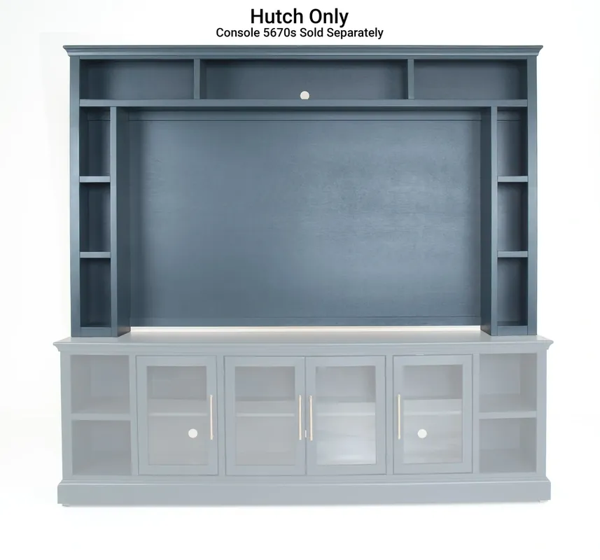 Aspen Byron 98" Malta Blue Hutch