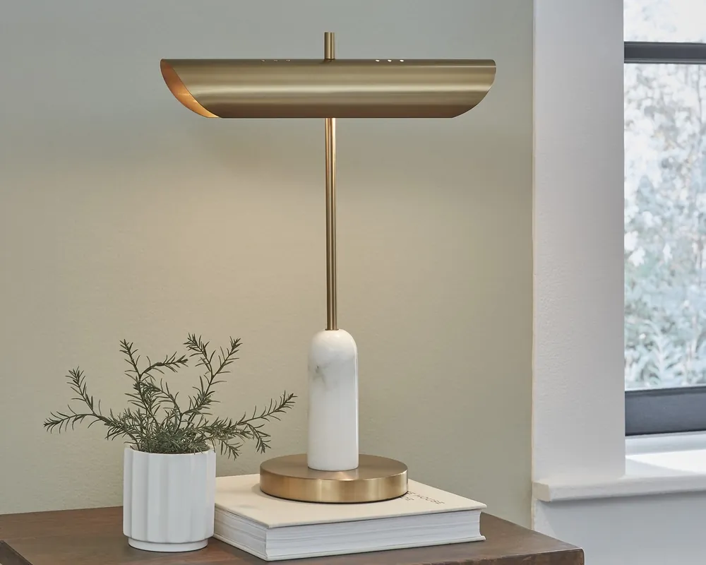 Ashley Rowleigh Marble Desk Lamp