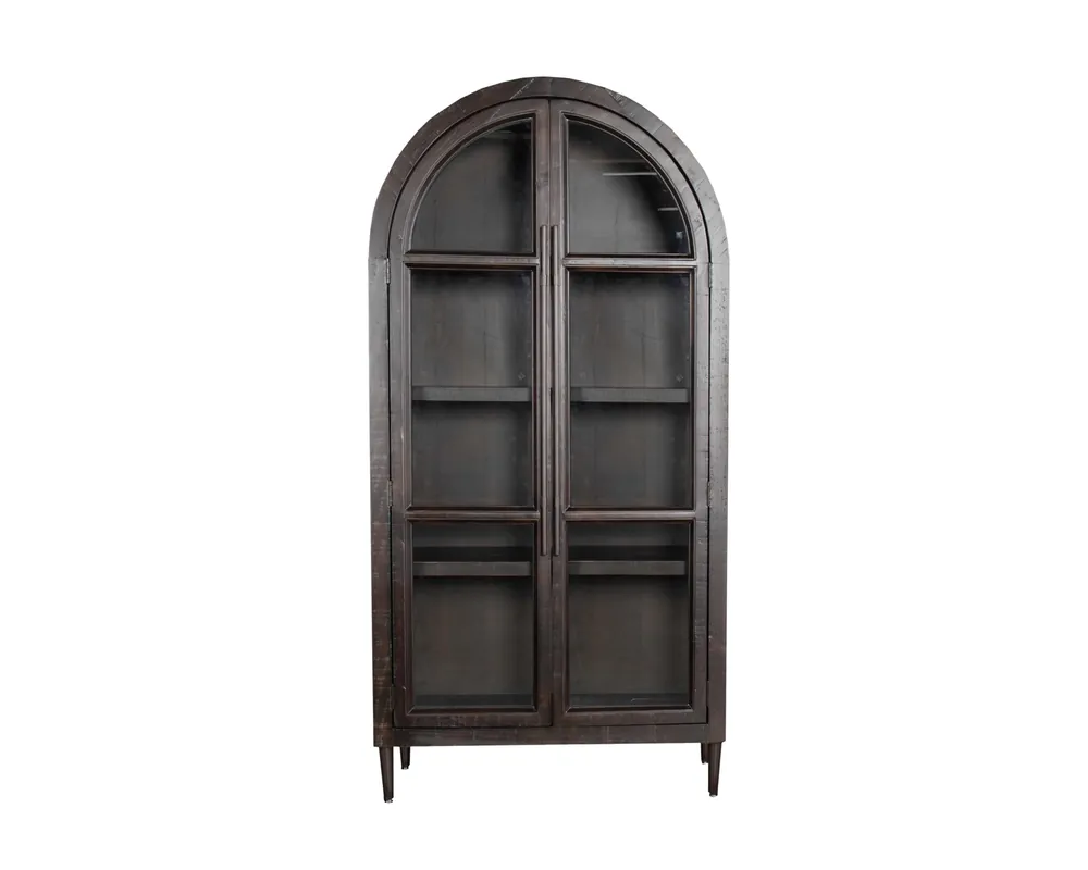 Elements Int'l Elements Santiago Espresso Bookcase Cabinet