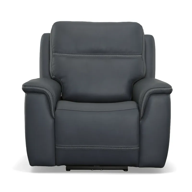 Flexsteel Sawyer Marine Leather Power Recliner