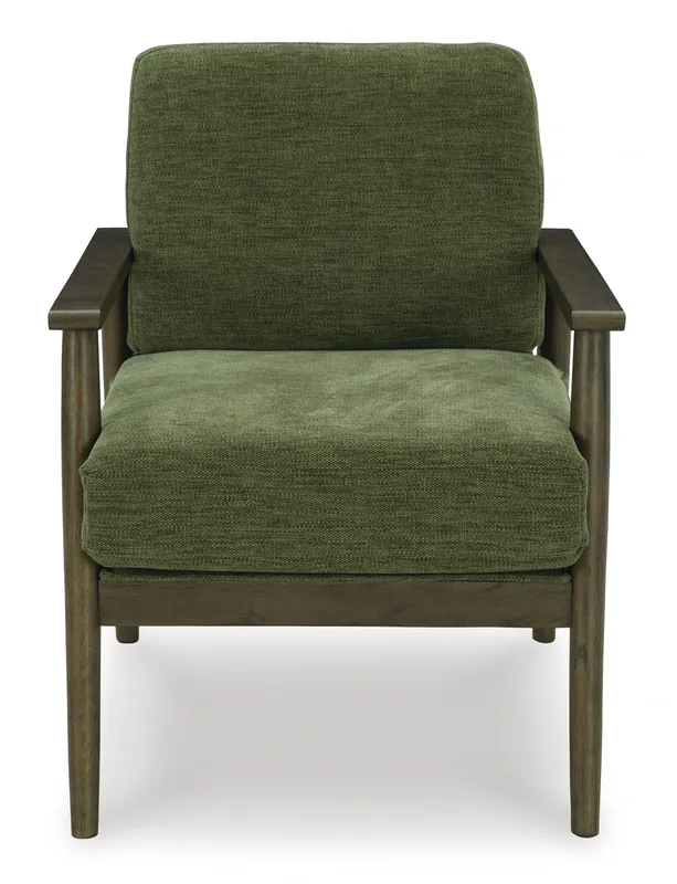 Ashley Bixler Showood Olive Accent Chair