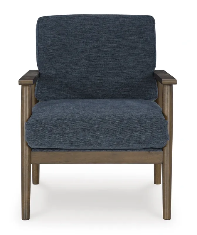 Ashley Bixler Showood Navy Accent Chair