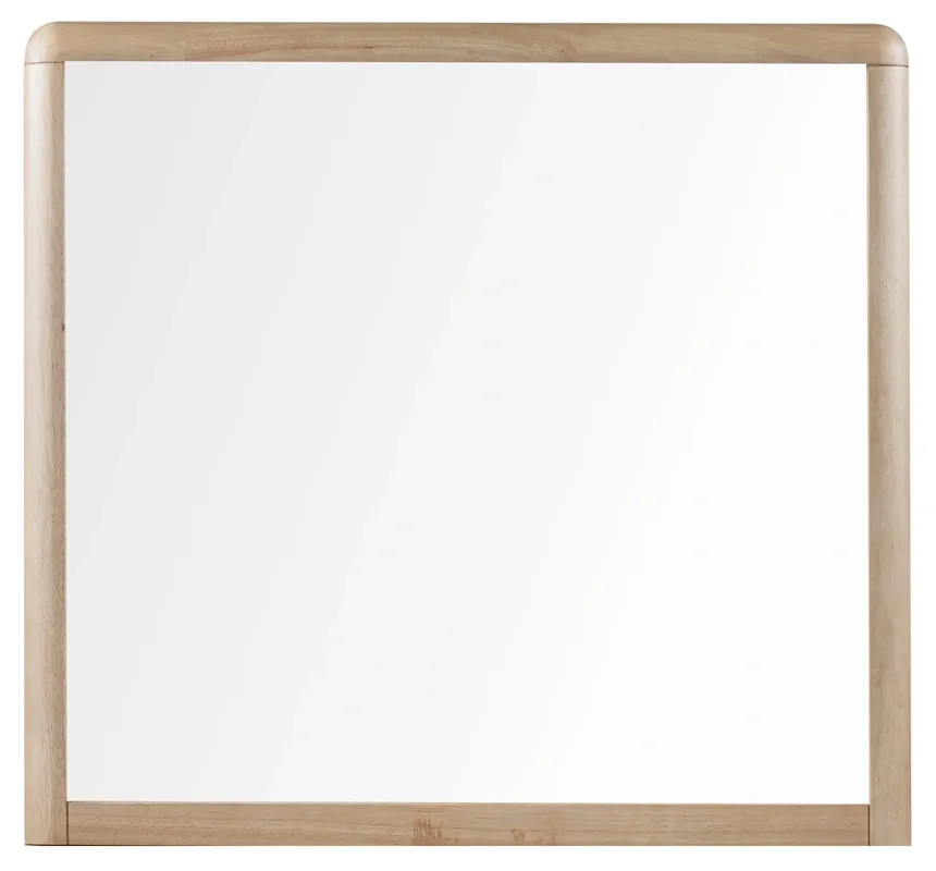 Modus Furniture Furano Ginger Ash Wood Dresser Mirror
