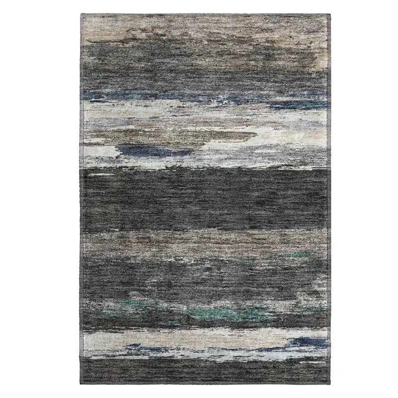 Dalyn Trevi Rug in Black - 5 x 7.6
