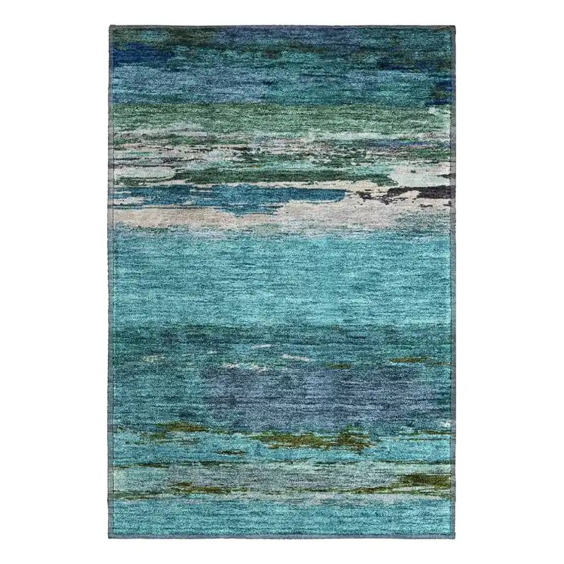 Dalyn Trevi Rug in Teal - 5 x 7.6
