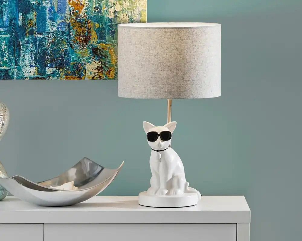 Adesso Inc. Sunny Cat Table Lamp