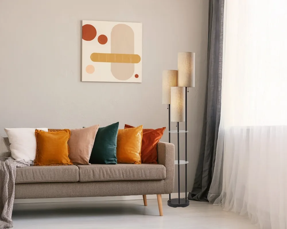 Adesso Inc. Trio 3-Light Floor Lamp