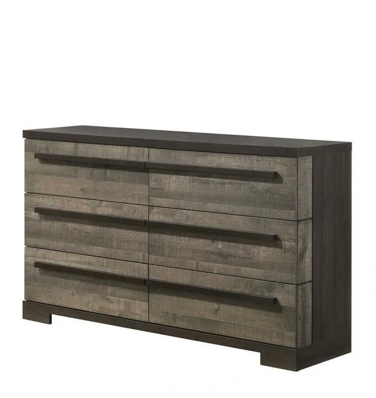 Crown Mark Remington Dresser in Gray