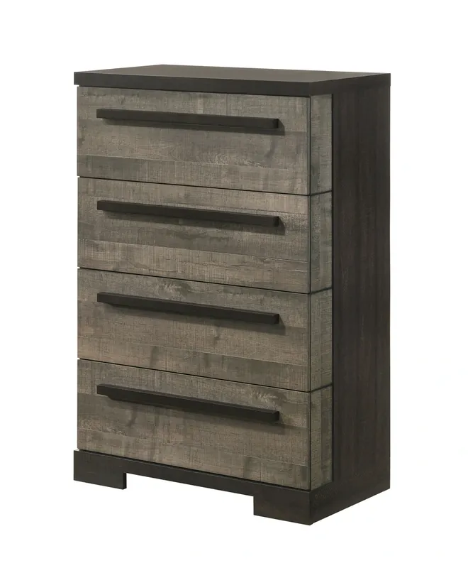 Crown Mark Remington Chest in Gray