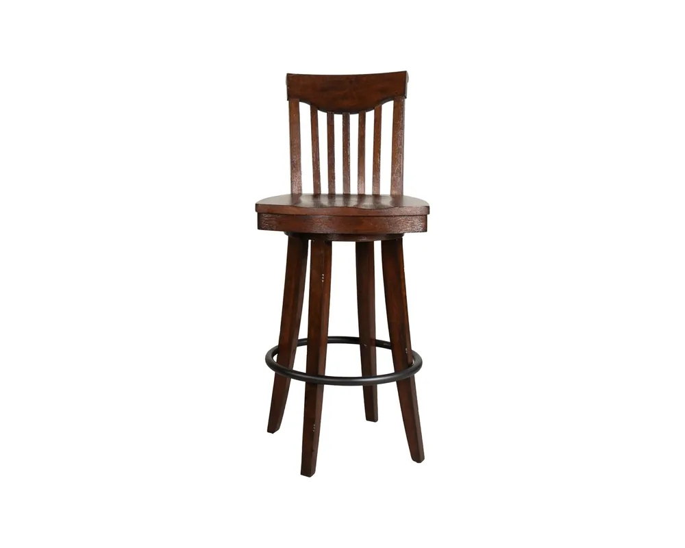 E.C.I. Furniture Gettysburg Spindle Swivel Barstool