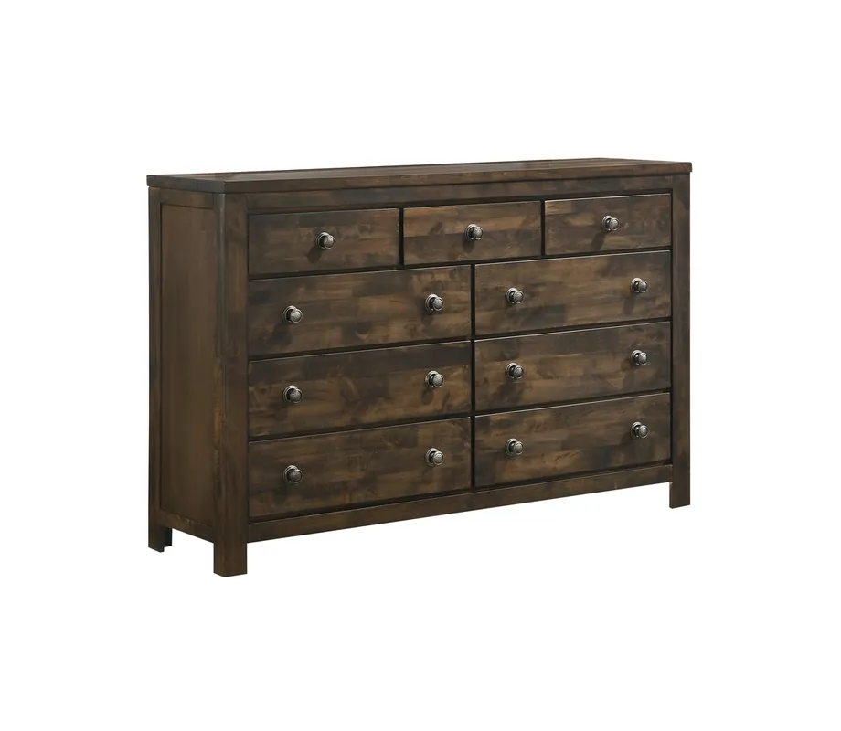 New Classic Blue Ridge Rustic Gray Dresser