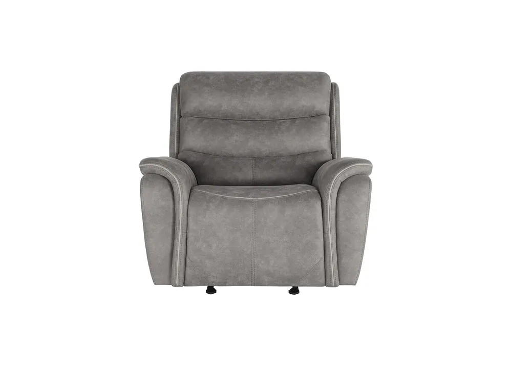New Classic Kamari Gray Glider Recliner