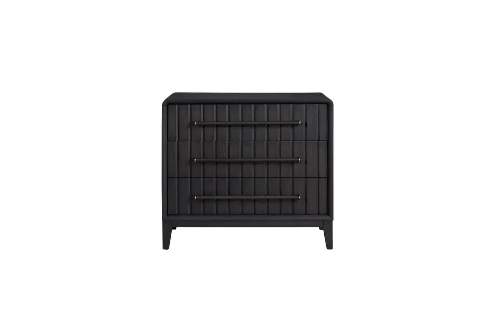 Bernards Furniture Elure Peppercorn Bachelor Chest