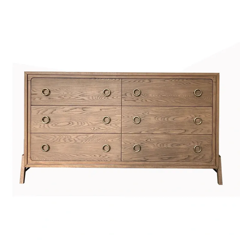 Bernards Furniture Elure Latte 6-Drawer Dresser