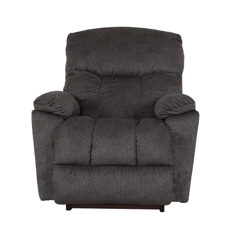 La-Z-Boy Morrison Silver Rocker Recliner with Power Headrest and Lumbar