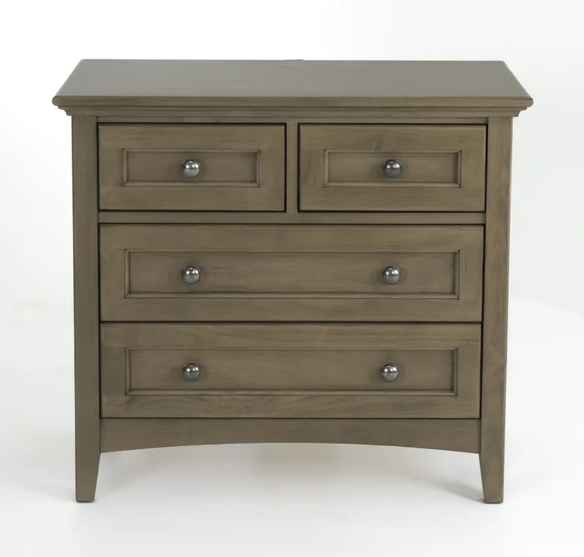 Whittier Wood McKenzie Pecan Nightstand