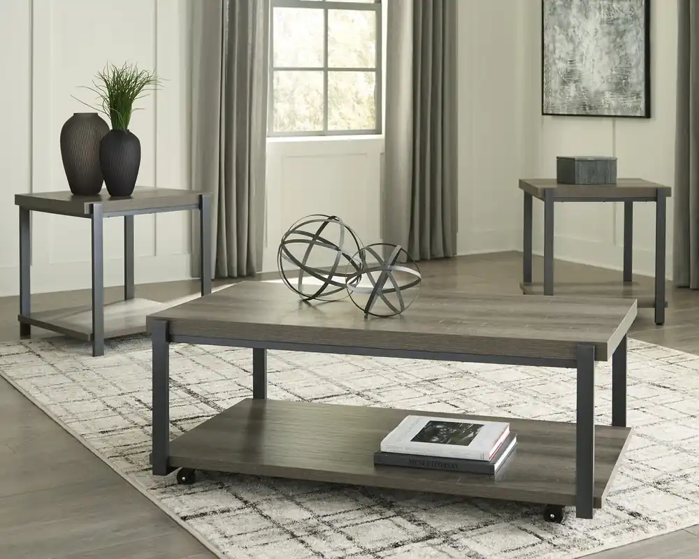 Ashley Wilmaden Coffee Table & 2 End Tables