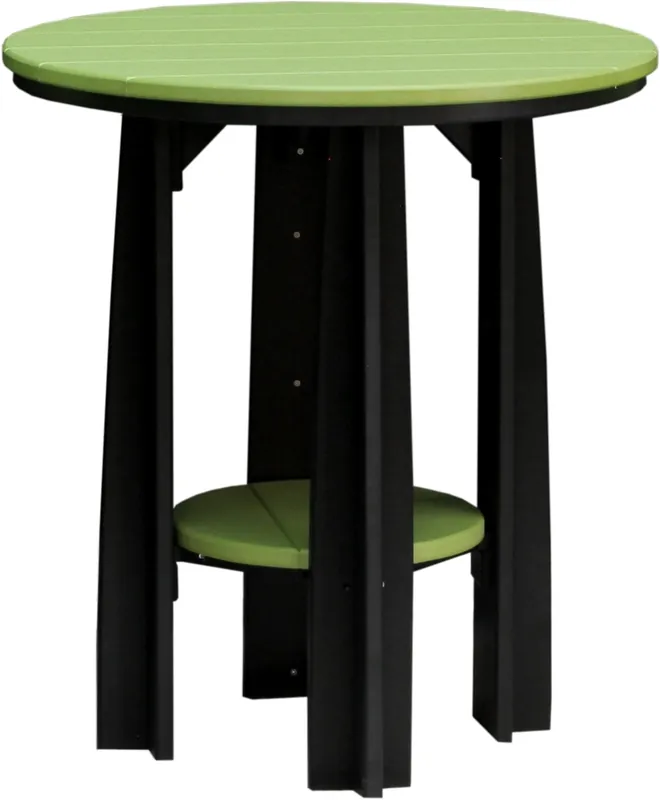 Amish Outdoors Lime/Black Balcony Dining Table