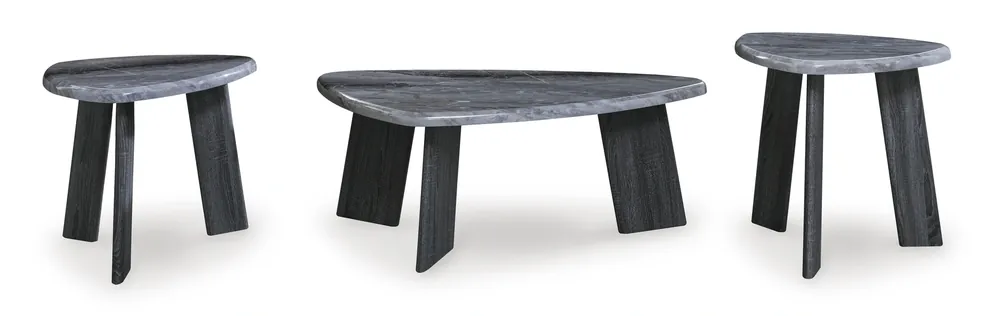 Ashley Bluebond Coffee Table & 2 End Tables