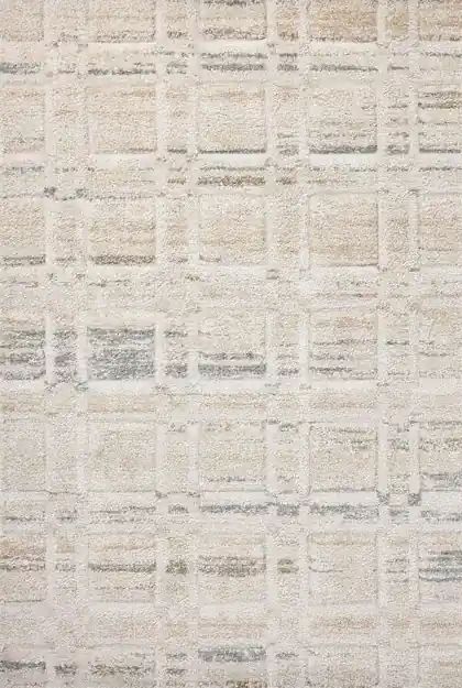 Loloi Silas Rug in Bone/Multicolored - 2.7 X 8