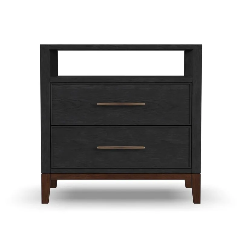 Flexsteel Waterfall Ebony Nightstand
