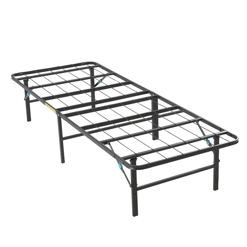 Sleeptone Foldable Metal Twin XL Platform Bed Frame