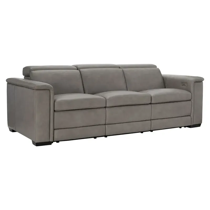 Bernhardt Lioni Leather Power Reclining Sofa