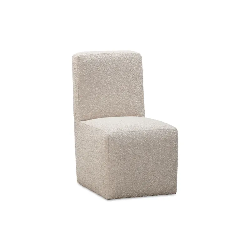 Modus Furniture Liv Brun Boucle Fully Upholstered Dining Chair