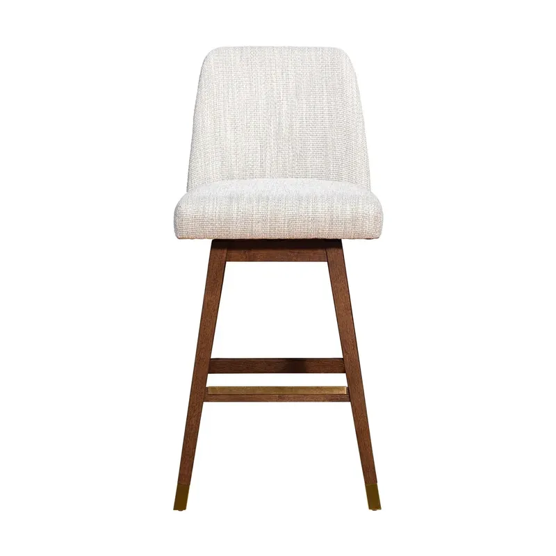 Armen Living Amelia Beige Barstool