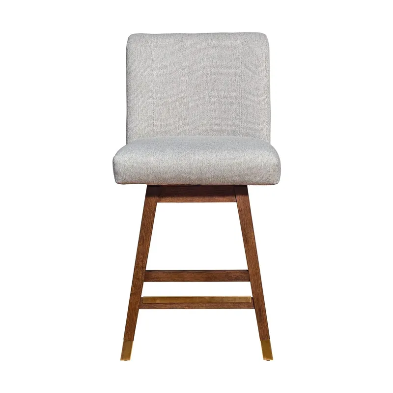 Armen Living Isabella Taupe Counter Stool