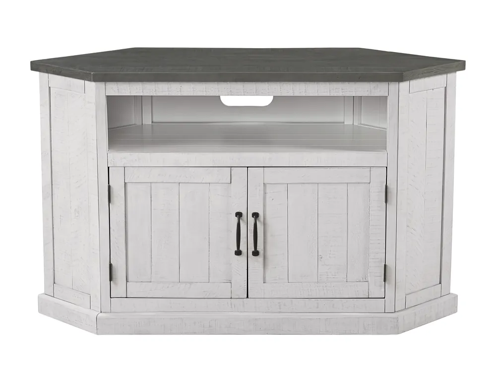 Martin Svensson Home Rustic Gray 50" Corner TV Stand