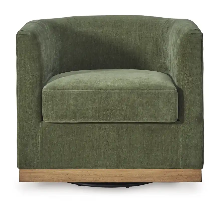 Ashley Jersonlow Forest Green Swivel Chair
