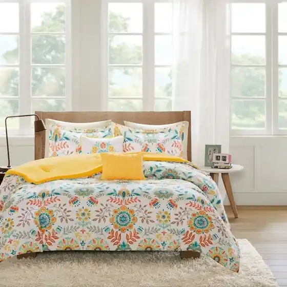 Hampton Hill Nina Reversible 5-Piece Full/Queen Comforter Set