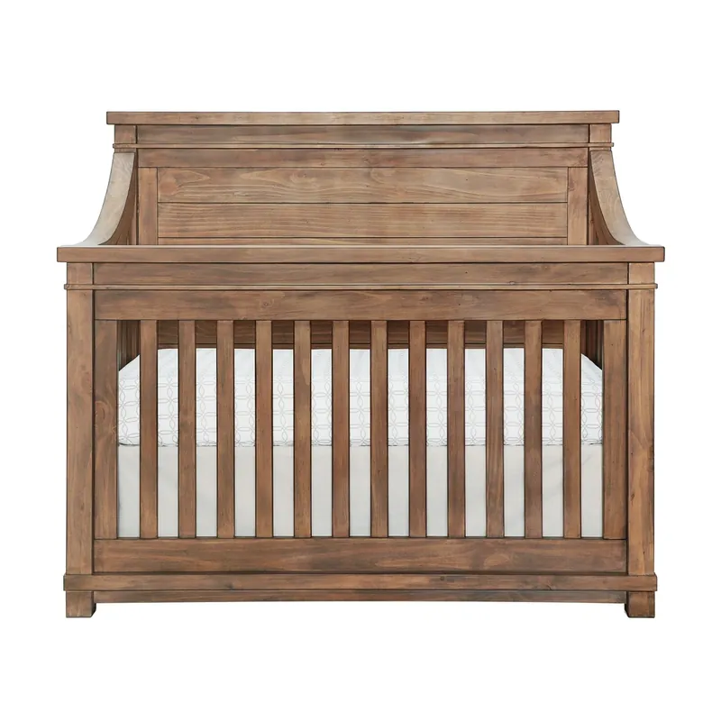Second Story Home Rowan Sandwash Flat Top 4-in-1 Convertible Crib