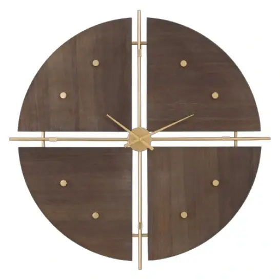 Uttermost Walnut Elegance Clock
