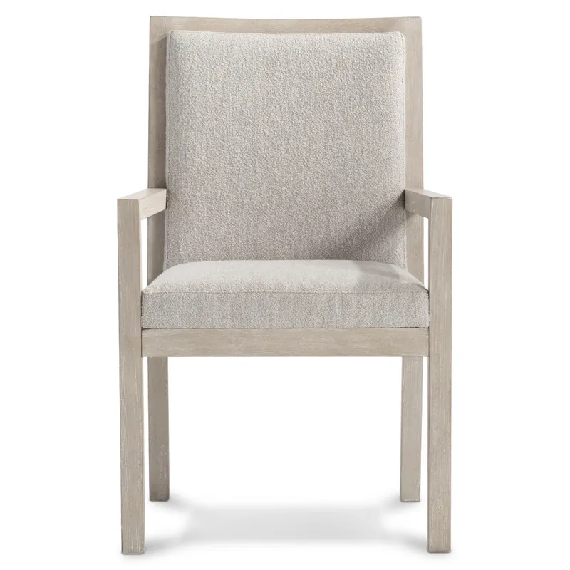 Bernhardt Prado Beige Dining Arm Chair