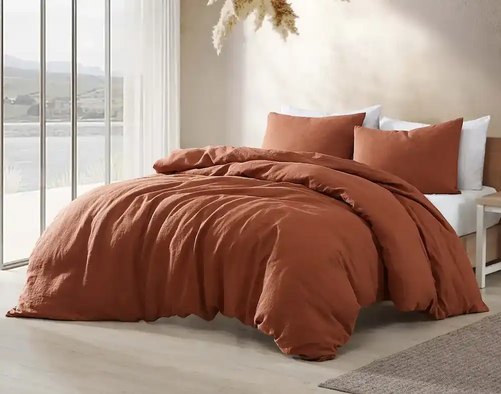 Hallmart Loft Spice 3-Piece Queen Comforter Set