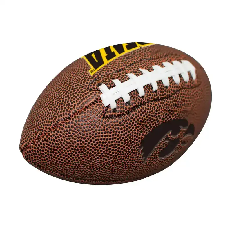 Logo Brands Iowa Hawkeyes 4-Inch Composite Football