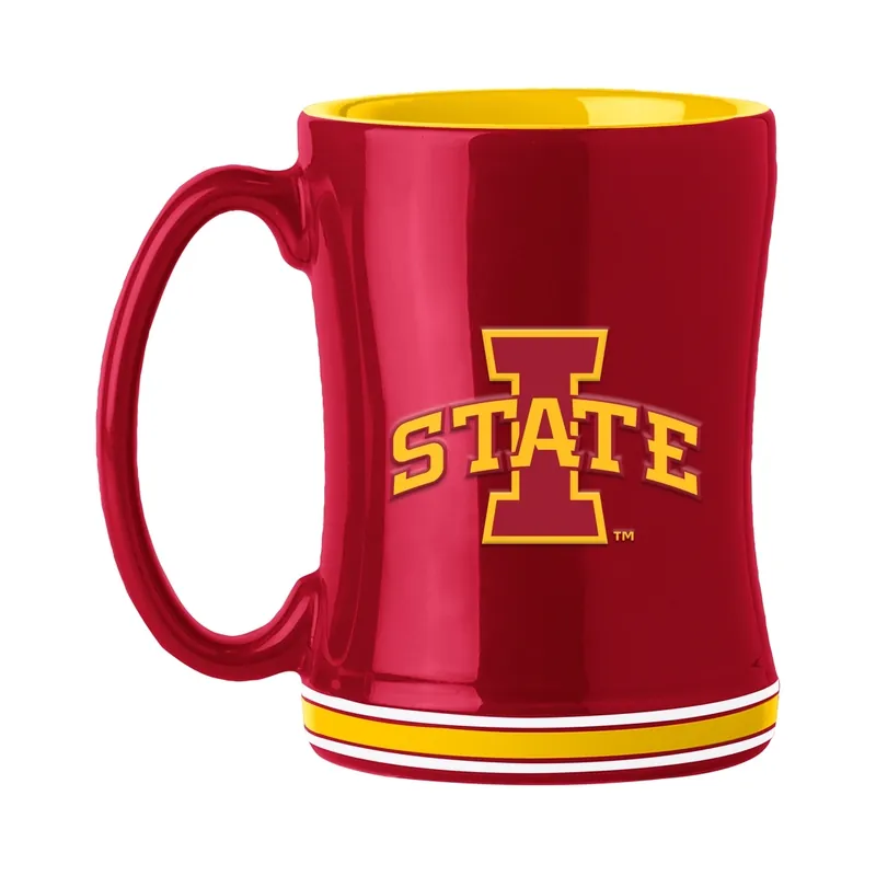 Logo Brands Iowa State Cyclones 14-Ounce Relief Mug