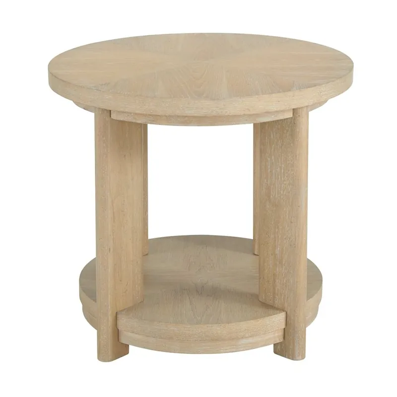 Emerald Home Pacific Grove Sand Dune Round Accent Table