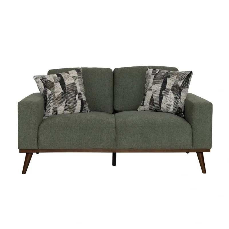 Emerald Home Heath Olive Green Loveseat