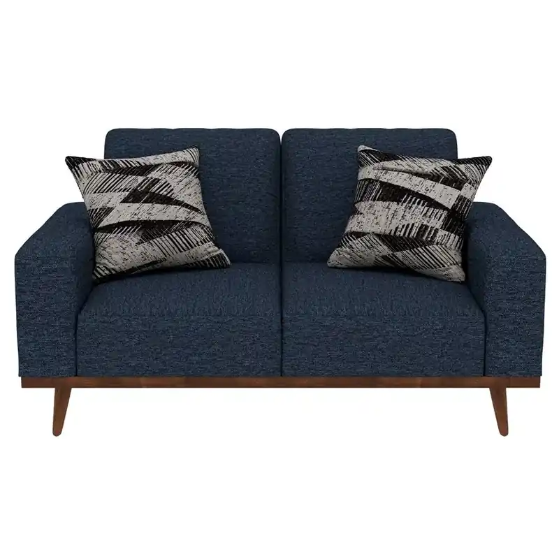 Emerald Home Heath Navy Blue Loveseat