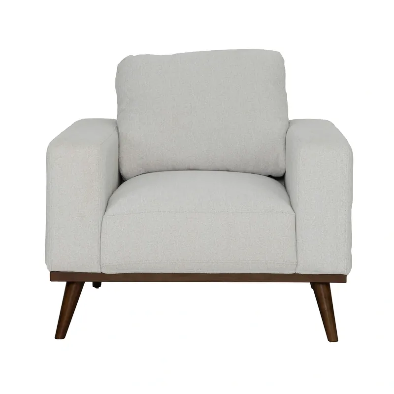 Emerald Home Heath White Accent Chair