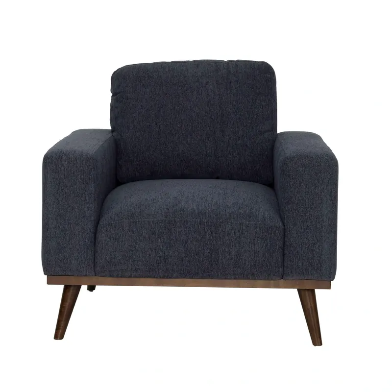 Emerald Home Heath Navy Blue Accent Chair