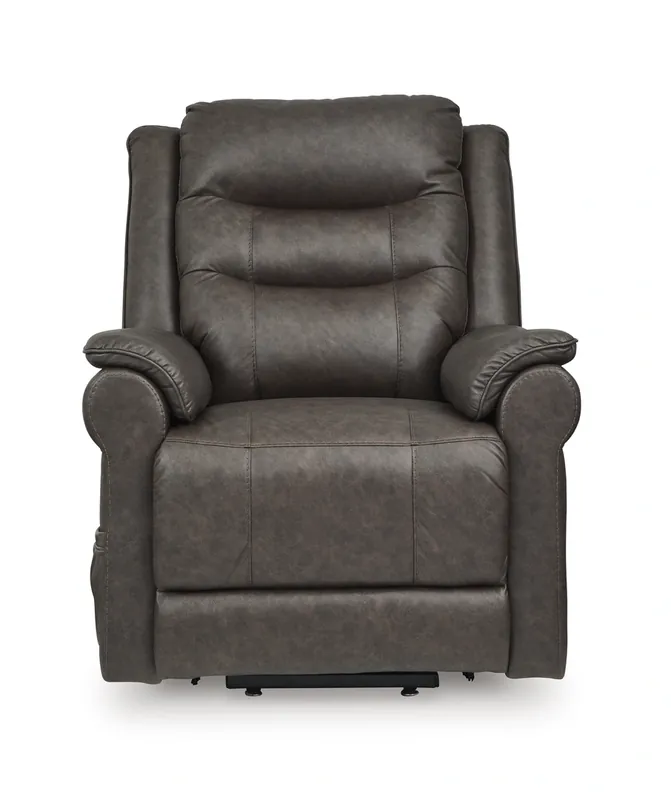 Ashley Oatman Umber Lift Recliner with Heat and Massage