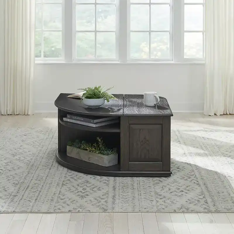 Liberty Wallace Aged Oak Dual Lift-Top Coffee Table