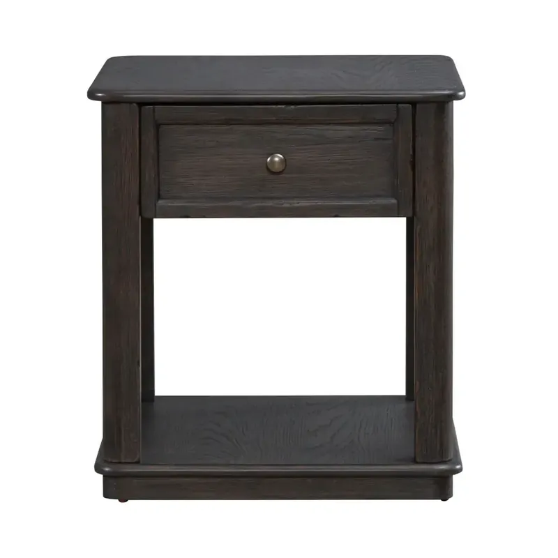 Liberty Wallace Aged Oak End Table